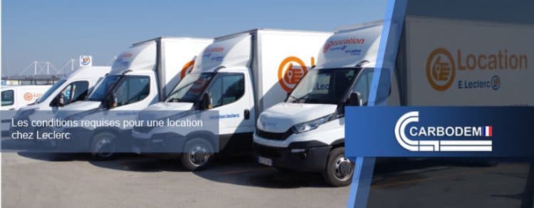 DEMENAGEMENT: LOCATION D’UN CAMION CHEZ LECLERC EN CAS DE DEMENAGEMENT