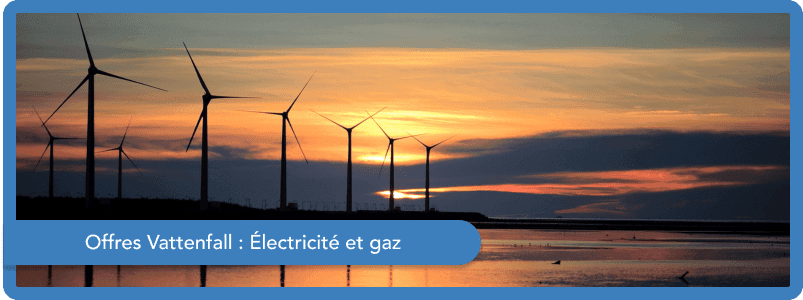 Quelles sont les différentes offres de gaz et d'électricité de Vattenfall ?