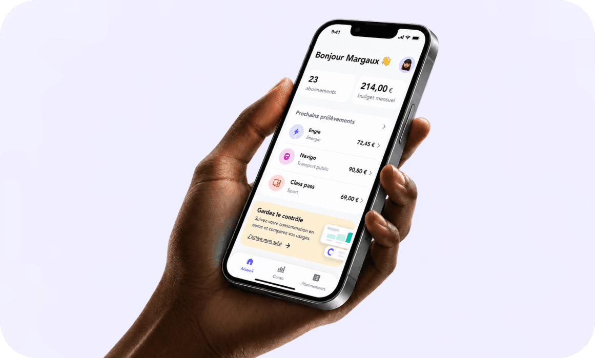 Visuel de l’application papernest