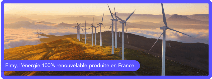 Elmy : fournisseur d'électricité 100% renouvelable et française