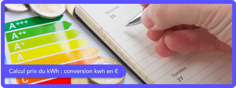 Calcul prix du kWh 2025 : comment convertir votre consommation électrique (kWh) en euros (€) ?