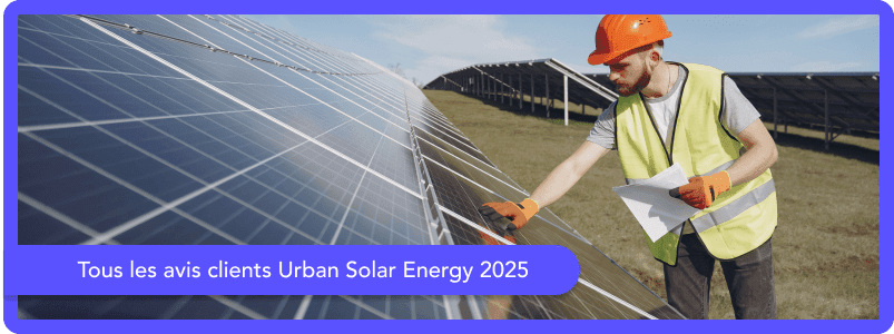 Tous les avis clients sur le fournisseur Urban Solar Energy en 2025