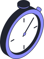 chronomètre violet papernest