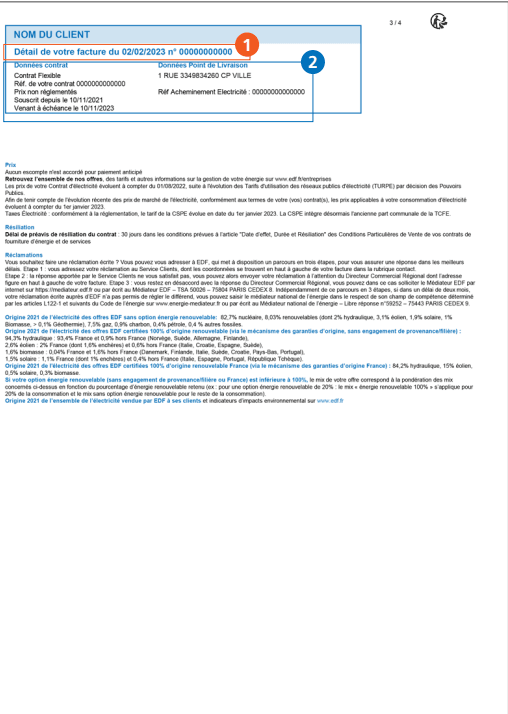 facture troisième page