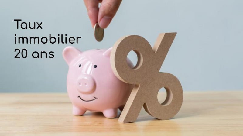 Les meilleurs taux immobiliers sur 20 ans en Janvier 2022