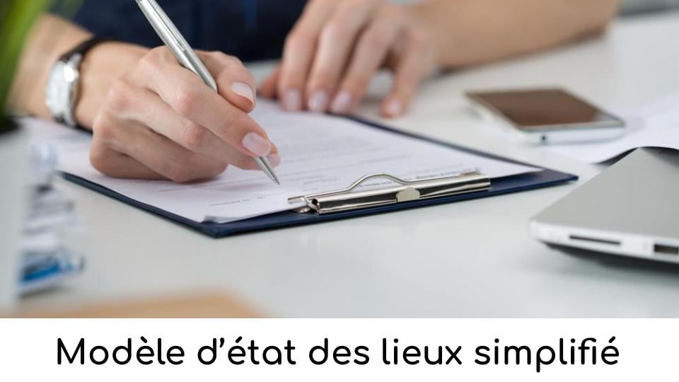 Modèle état des lieux simplifié