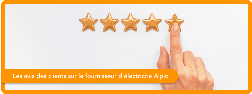 Les avis des clients sur le fournisseur d'électricité Alpiq