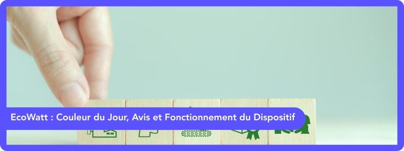 Comment fonctionne le dispositif EcoWatt ?