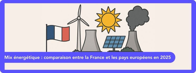 Mix énergétique : comparaison entre la France et les pays européens en 2026