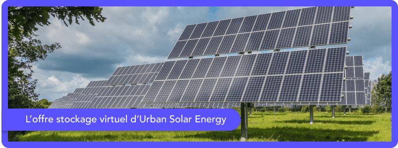 L’offre stockage virtuel d’Urban Solar Energy : définition et avis