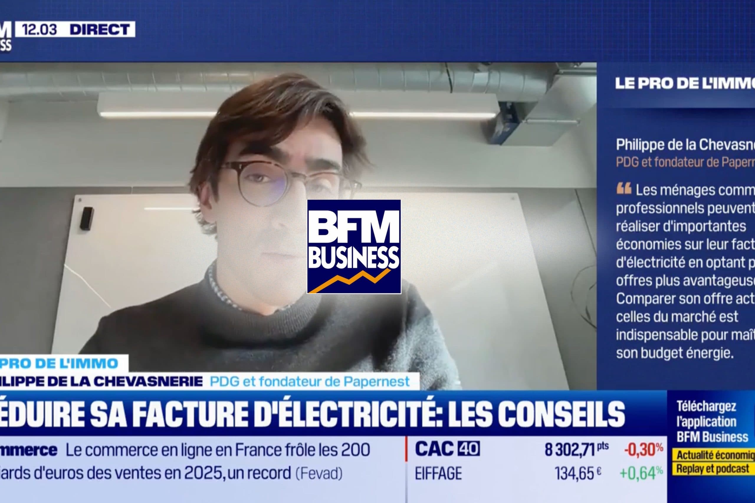 BFM Business : Les Experts de l’immo - papernest