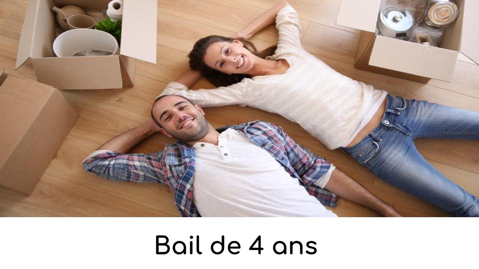 Bail de 4 ans Bail de 4 ans