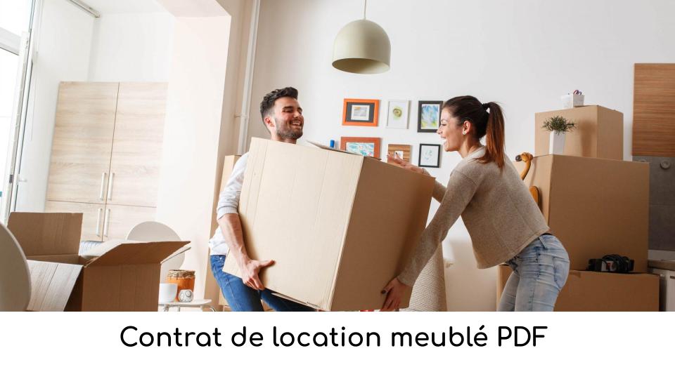 Contrat de location meublé pap