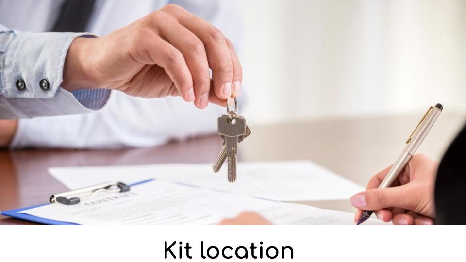 Kit location Kit location