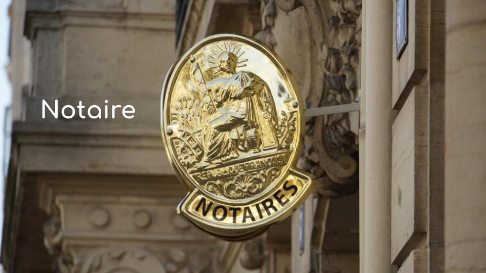 notaire notaire