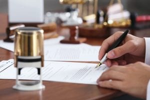 Signature immobilière à distance notaire technologie visioconférence